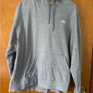 Nike Men's Gray Hoodie